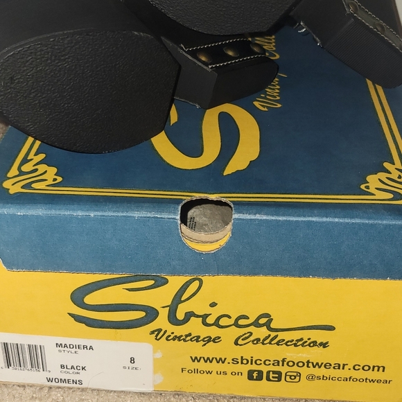 Sbicca Studded Wedges - Picture 3 of 4